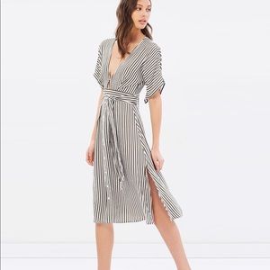 Faithfull the Brand MUSTANG MIDI DRESS LOURVE